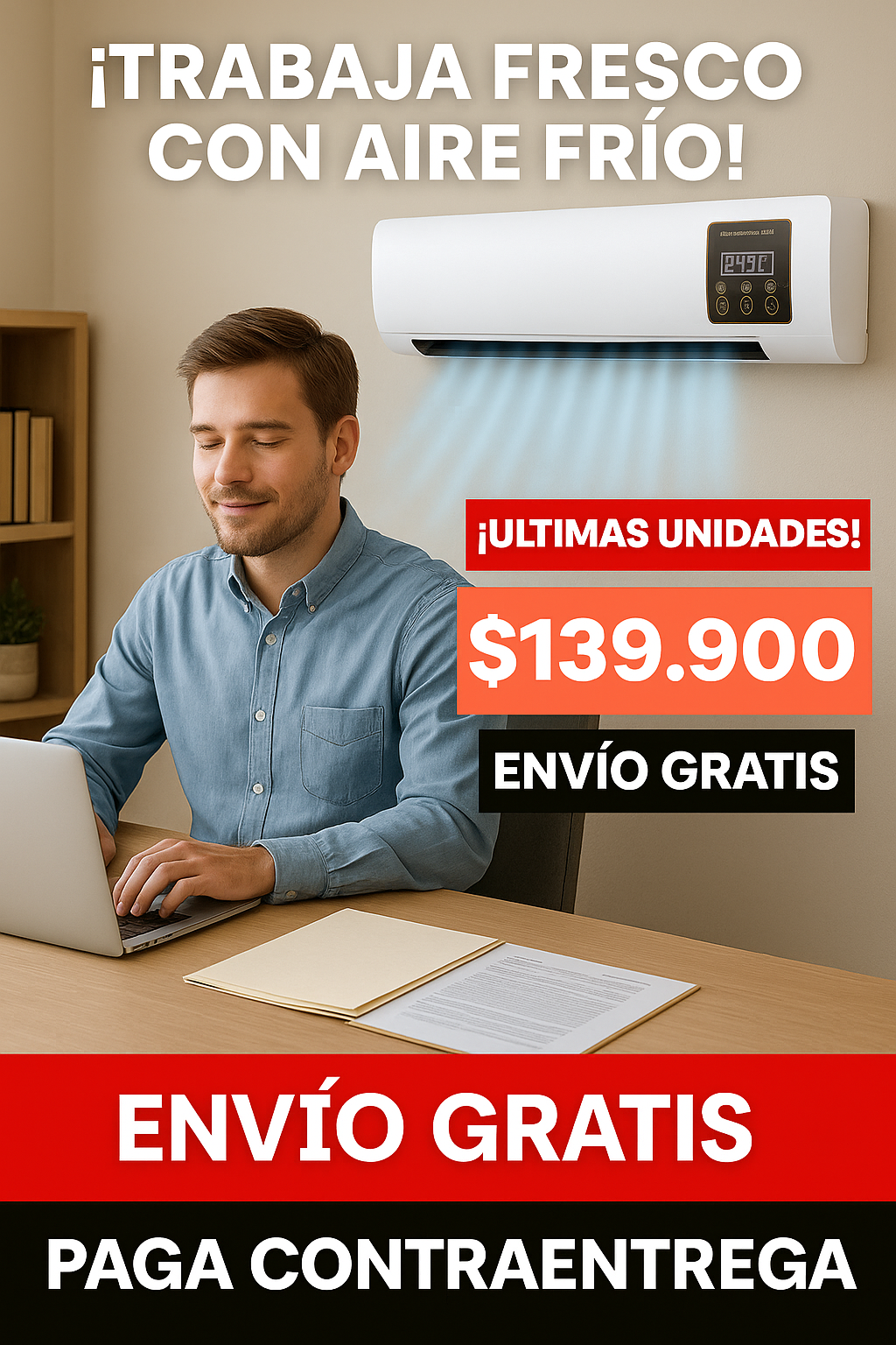 Aire Calefactor 2 En 1