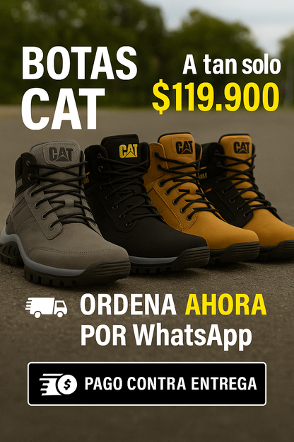 Botas Master Cat Ro
