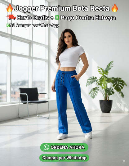 JOGGER PREMIUM BOTA RECTA